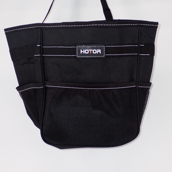 Car Trash Can w/ Lid and Storage Pockets100% Leak-Proof Car Organizer Waterproof - Picture 2 of 4